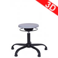 stołek PULSAR PU Standard 3D